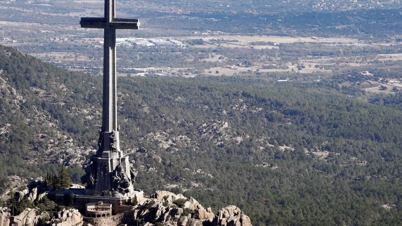 El Valle de los Caídos en una imatge d'arxiu