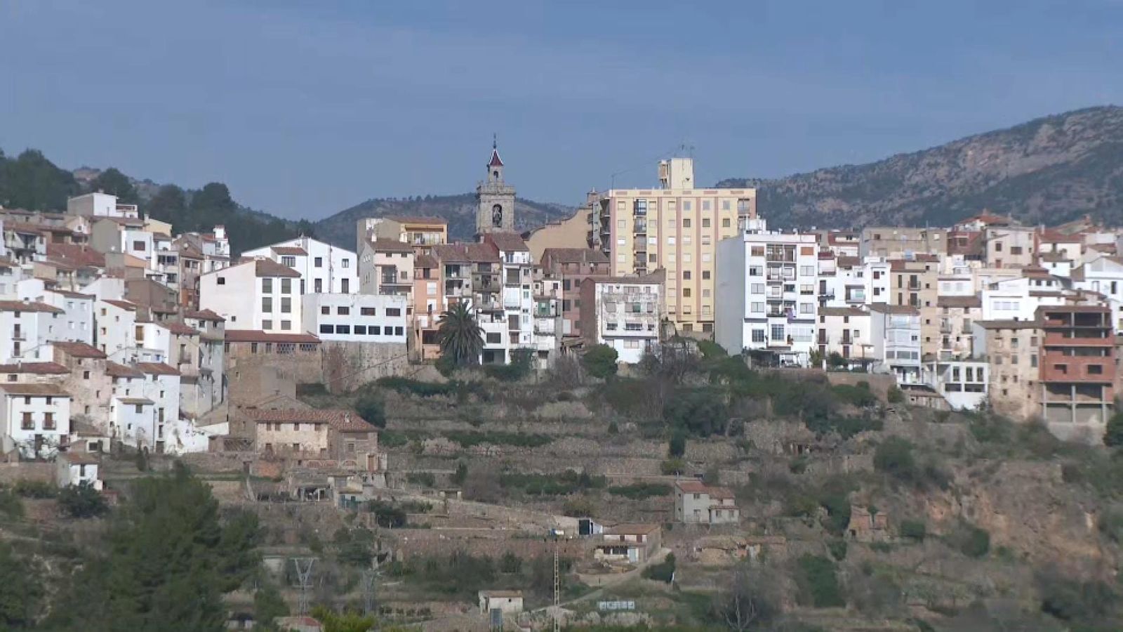 Vista de Llucena, a l'Alcalatén