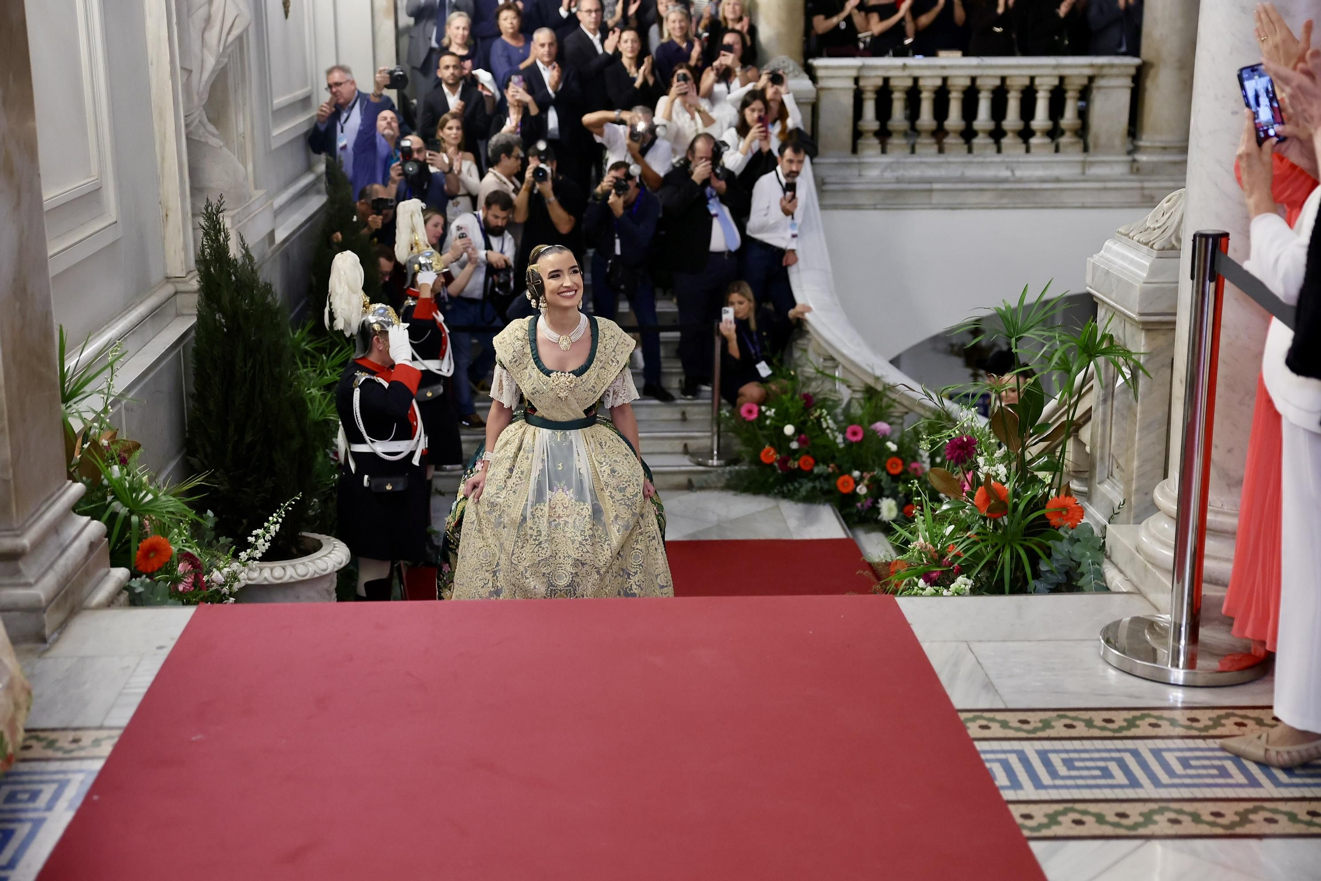 La fallera major de València de les falles 2026, Carmen Prades La fallera major de València de les falles 2026, Carmen Prades