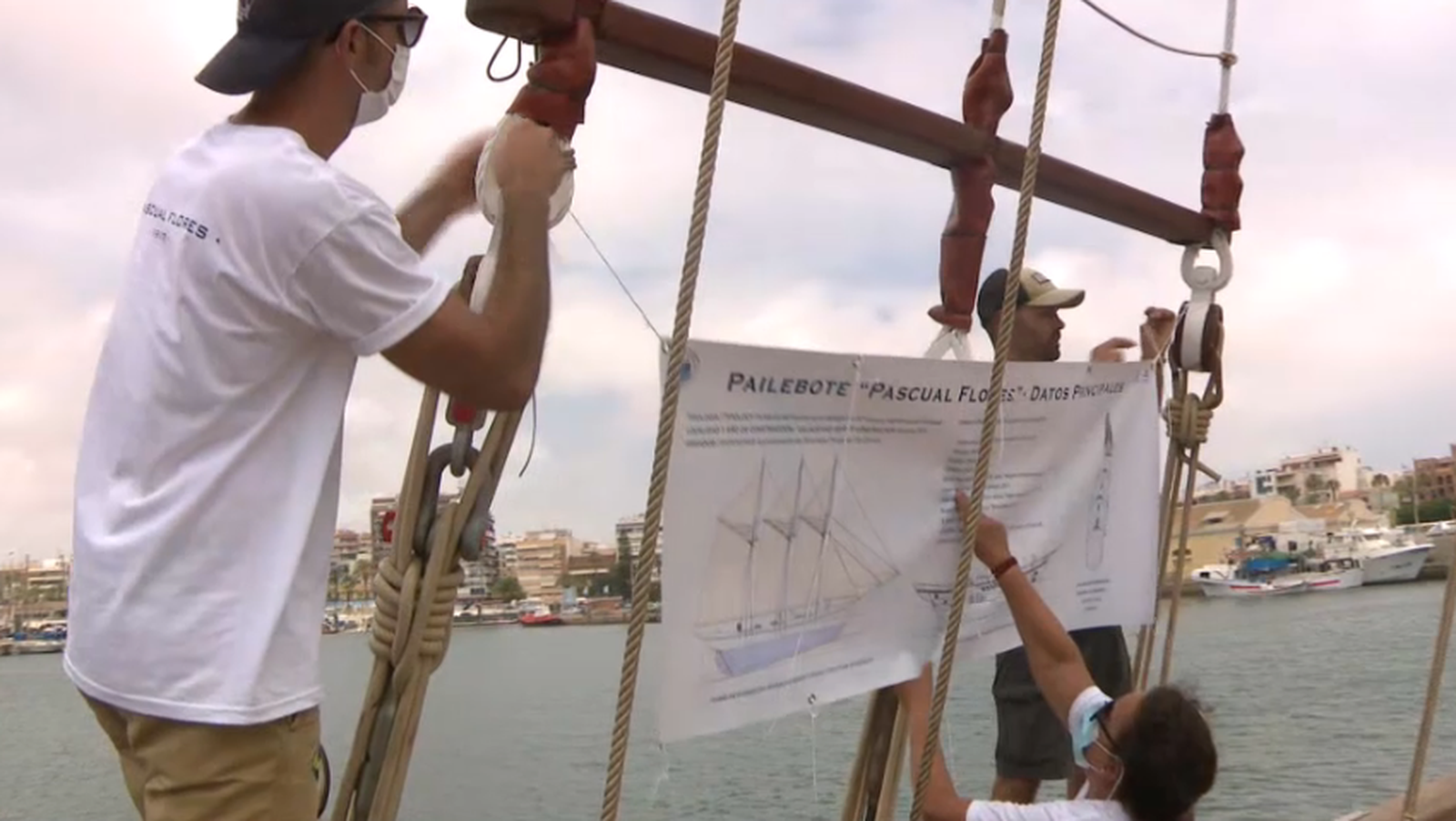 Imatge de la goleta Pascual Flores