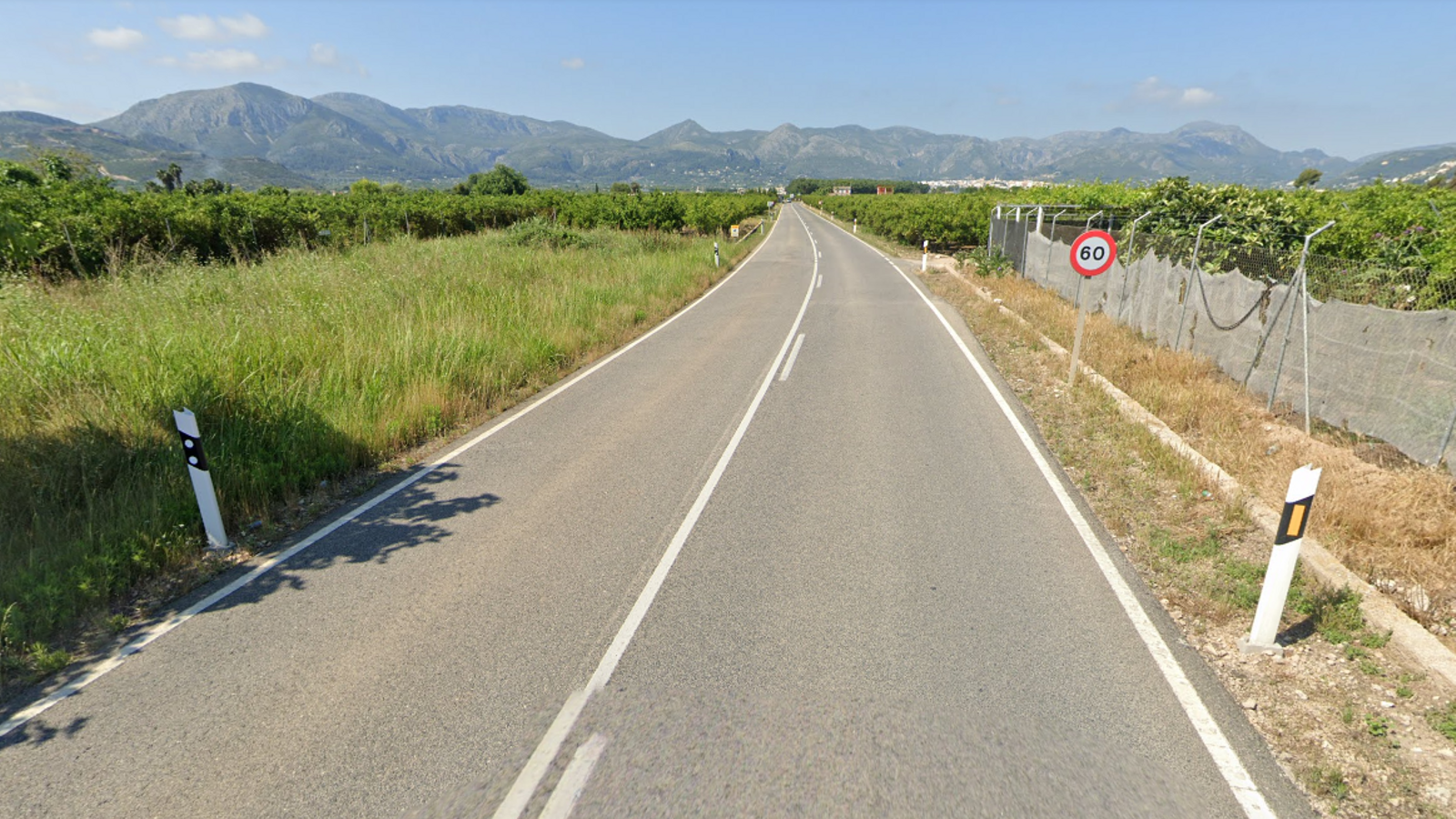 Un tram de la CV-678 (arxiu)