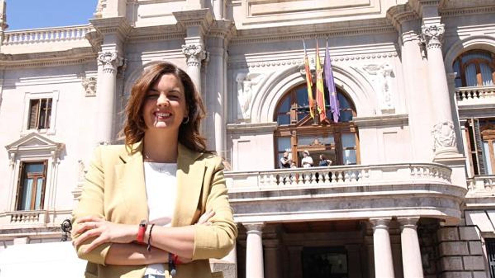 La vicealcaldessa primera de València, la socialista Sandra Gómez