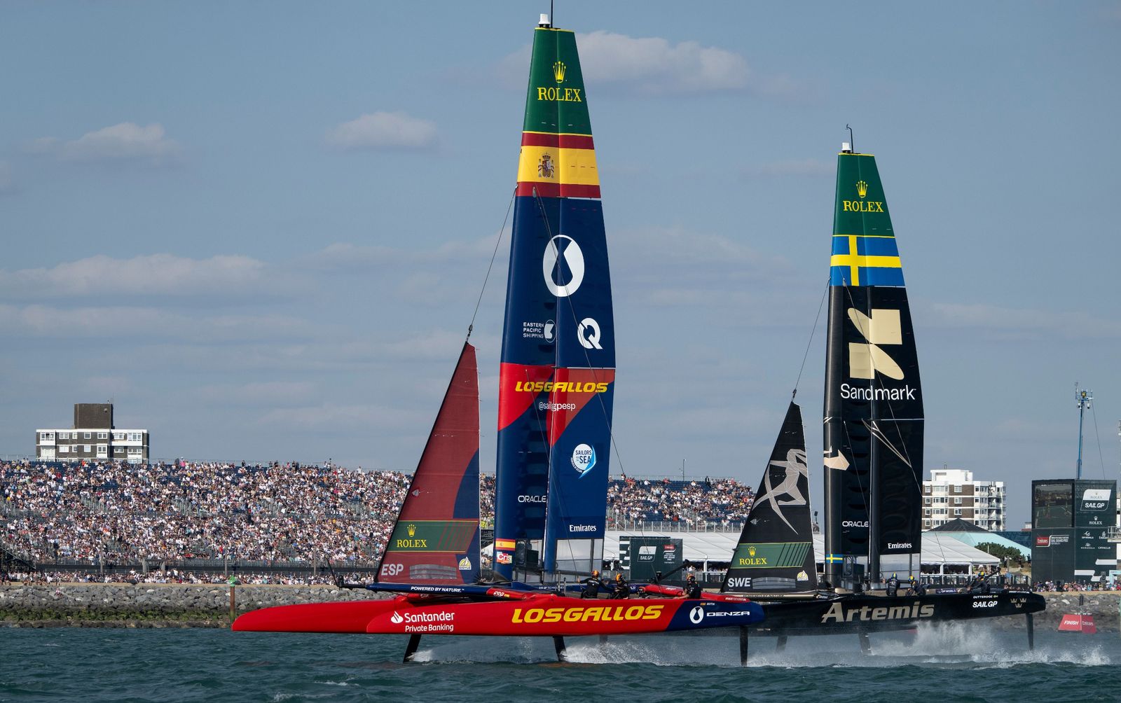 Els F50: catamarans que volen sobre l’aigua
