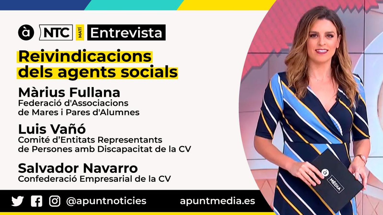 À Punt Mèdia es fa ressò en dues entregues de les reclamacions que fan als governs resultants del 28A | ÀP