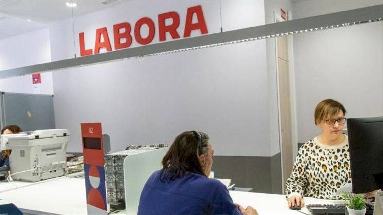 Oficina de Labora en una imatge d'arxiu / GVA