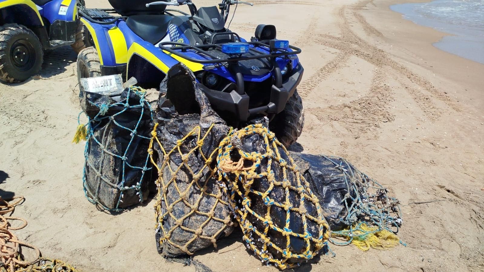 Droga trobada a la platja del Saler