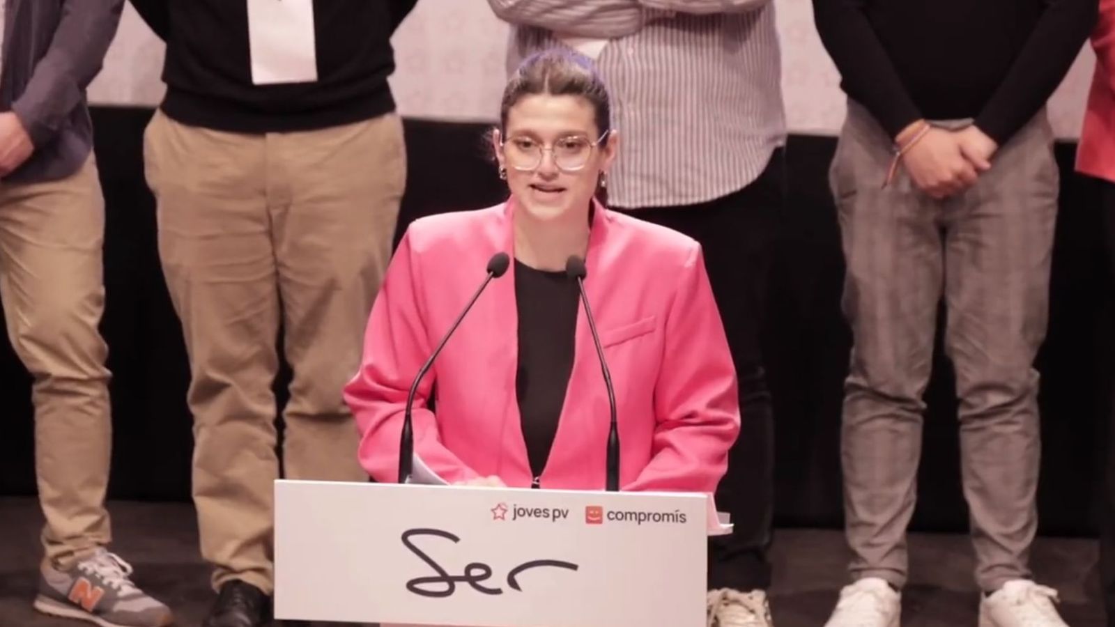 La nova secretària general de Joves PV-Compromís  Isa Llobell