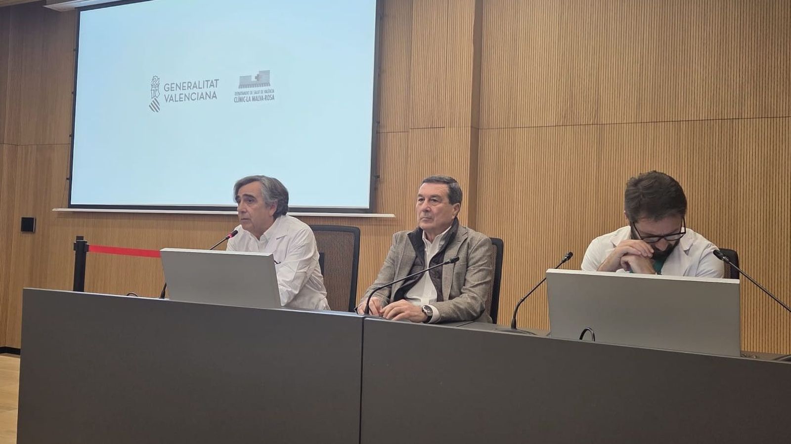 Un moment de la presentació del balanç, este divendres