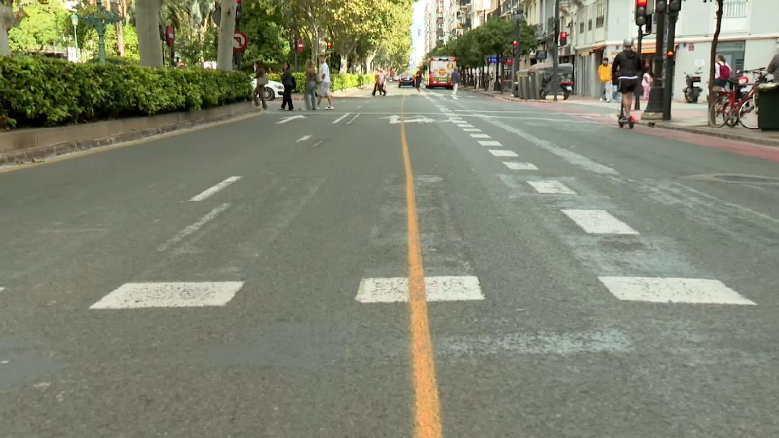 Línia de la Mitja Marató de València Línia de la Mitja Marató de València