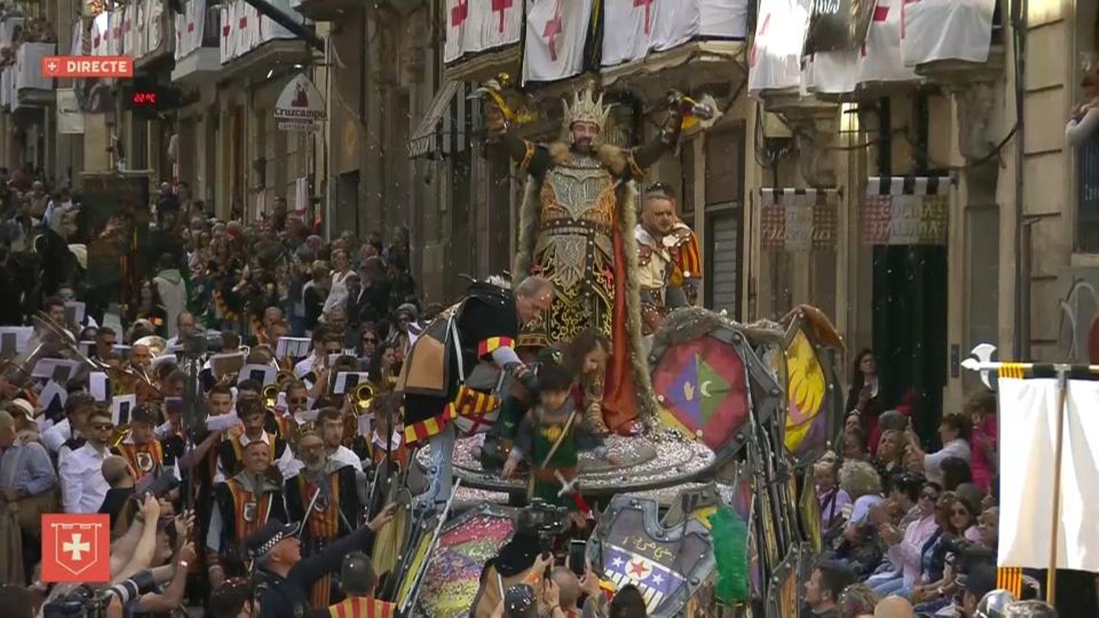 03.05.2025 | Entrada cristiana dels Moros i cristians d'Alcoi | Primera part