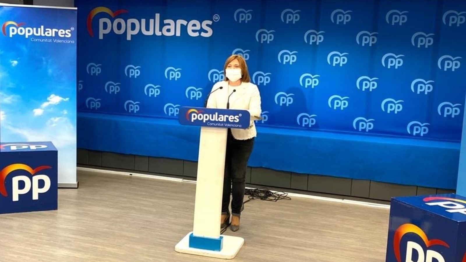 La presidenta del Partit Popular de la Comunitat Valenciana, Isabel Bonig.