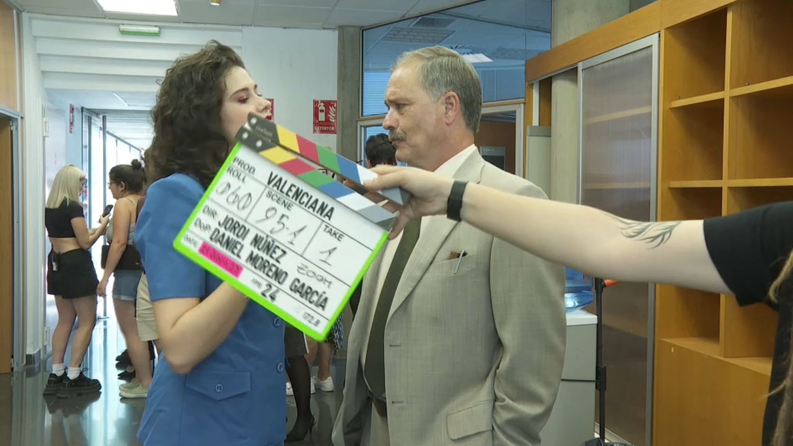 Rodatge de la pel·lícula 'Valenciana' de Jordi Núñez