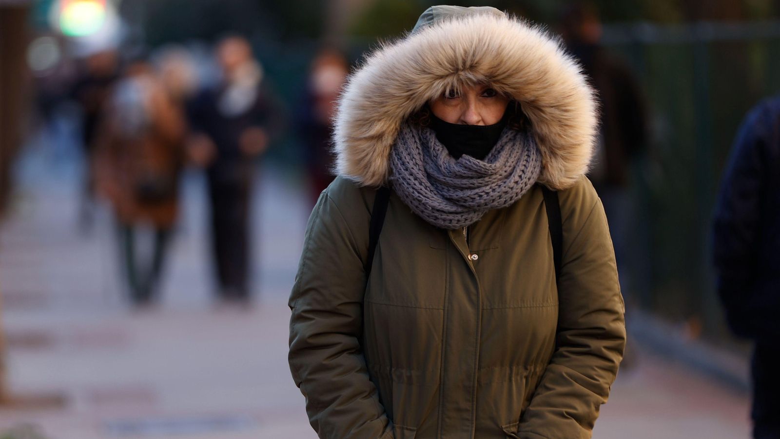 Aquesta setmana caldrà abrigar-se, perquè s'esperen dies amb molt de fred, fins i tot prop de la mar
