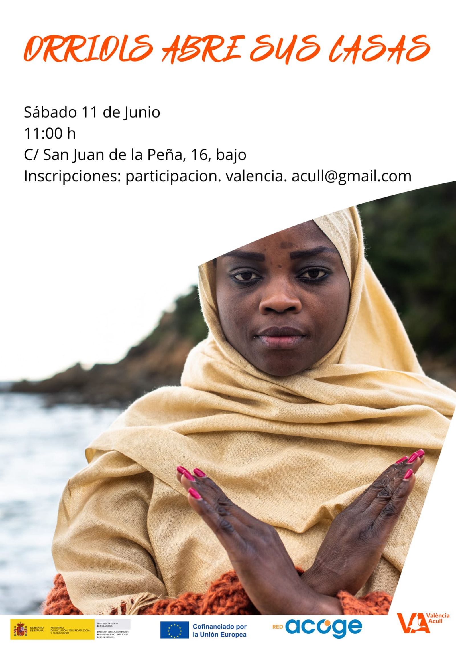 Cartell d'Orriols Obri les Portes