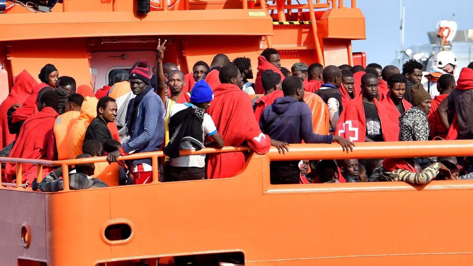 Més de 850 immigrants rescatats aquest cap de setmana a les costes andaluses.