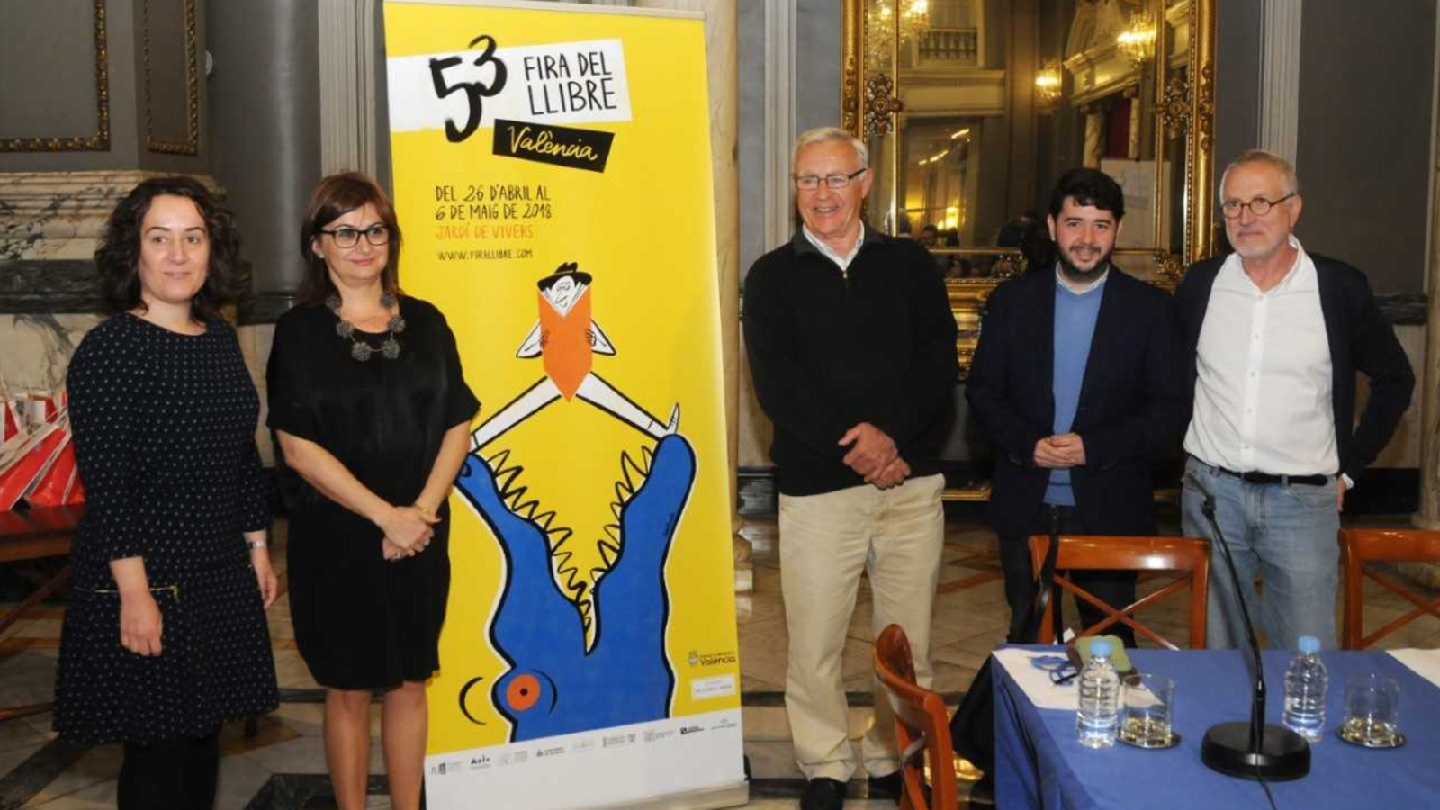 La Fira del Llibre de València del 2018 serà la de més participació de la història