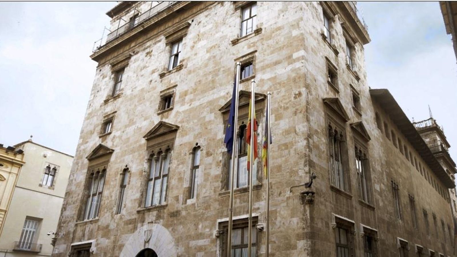 Imatge d'arxiu del Palau de la Generalitat