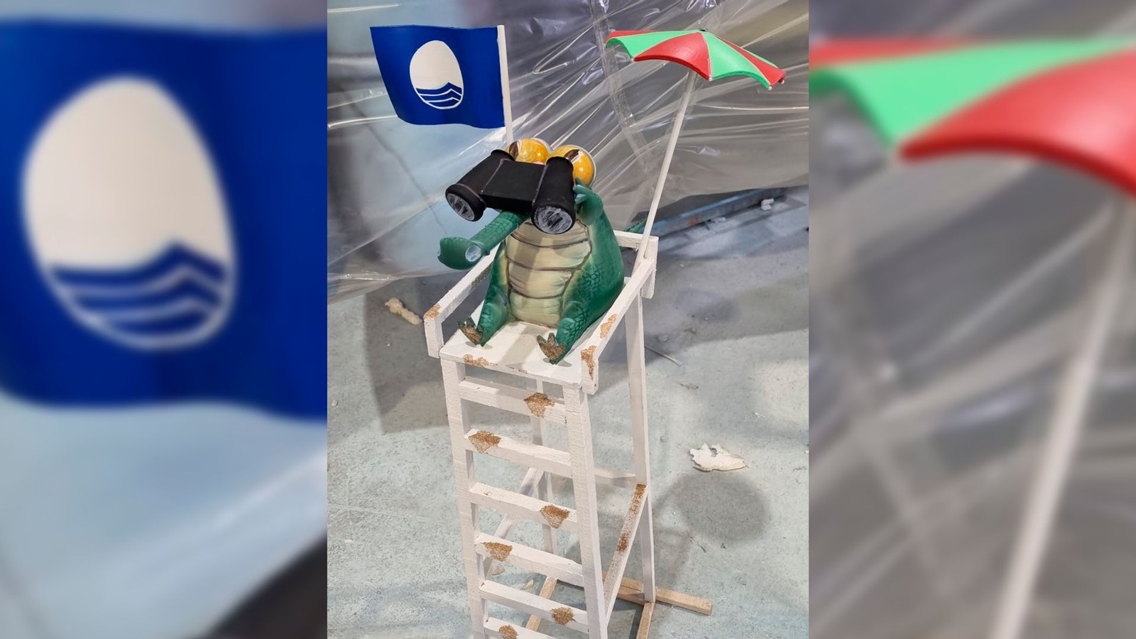 Foguera infantil Av. de la Costa Blanca - Entreplatges