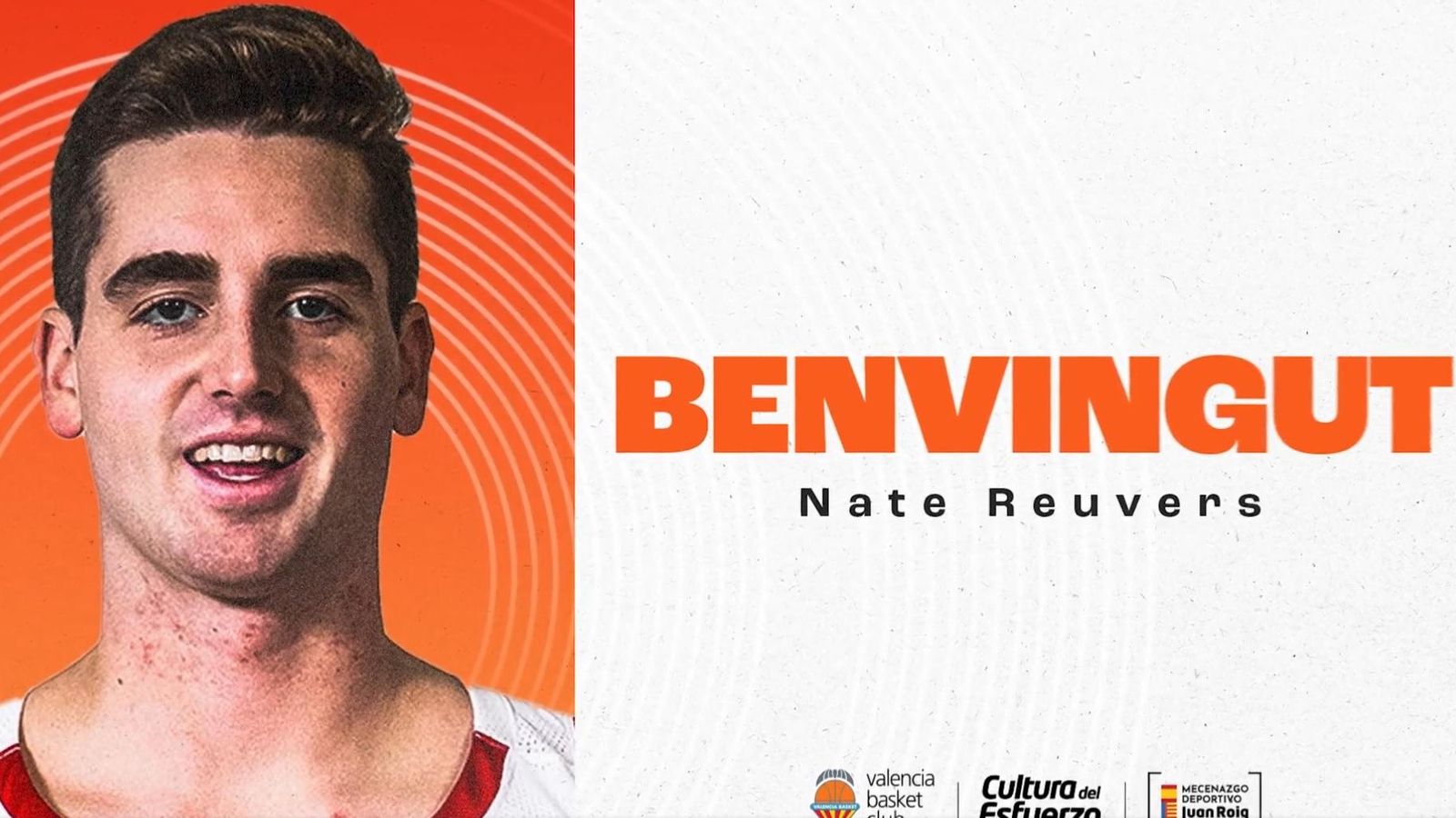 El València Basket anuncia el fitxatge de Nate Reuvers El València Basket anuncia el fitxatge de Nate Reuvers
