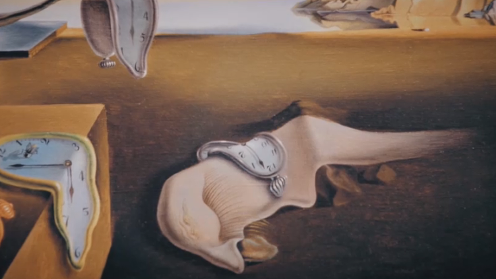 Un dels quadres més populars de Dalí, "La persistència de la memòria"