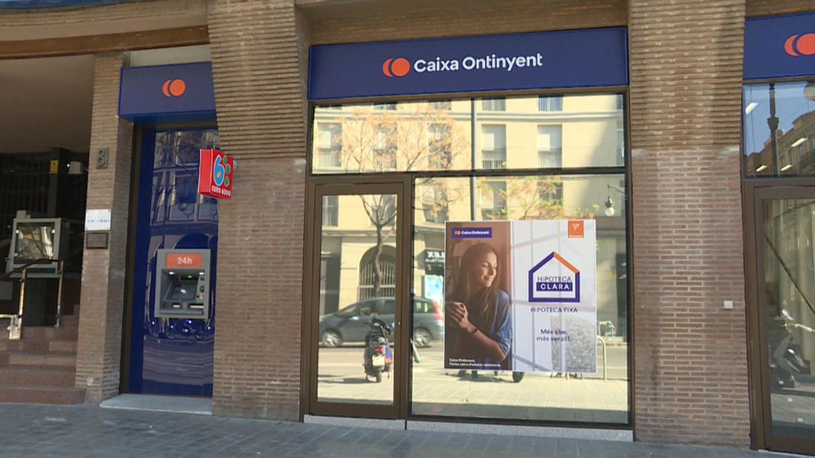 Una oficina de Caixa Ontinyent