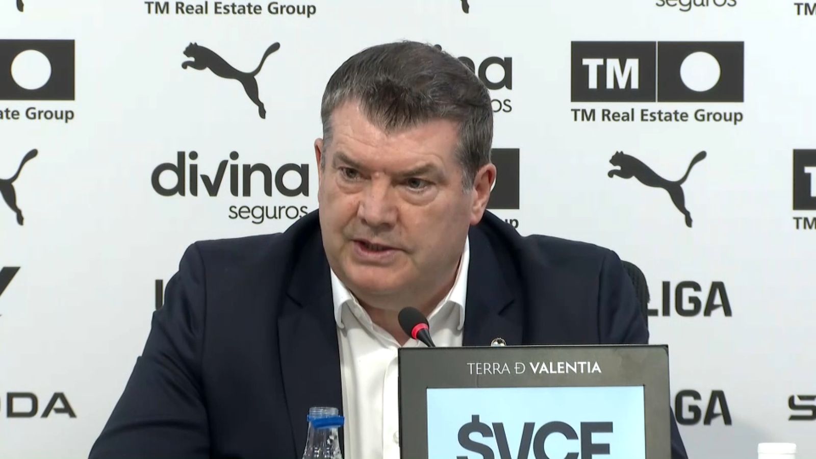 El CEO de futbol del València, Ron Gourlay