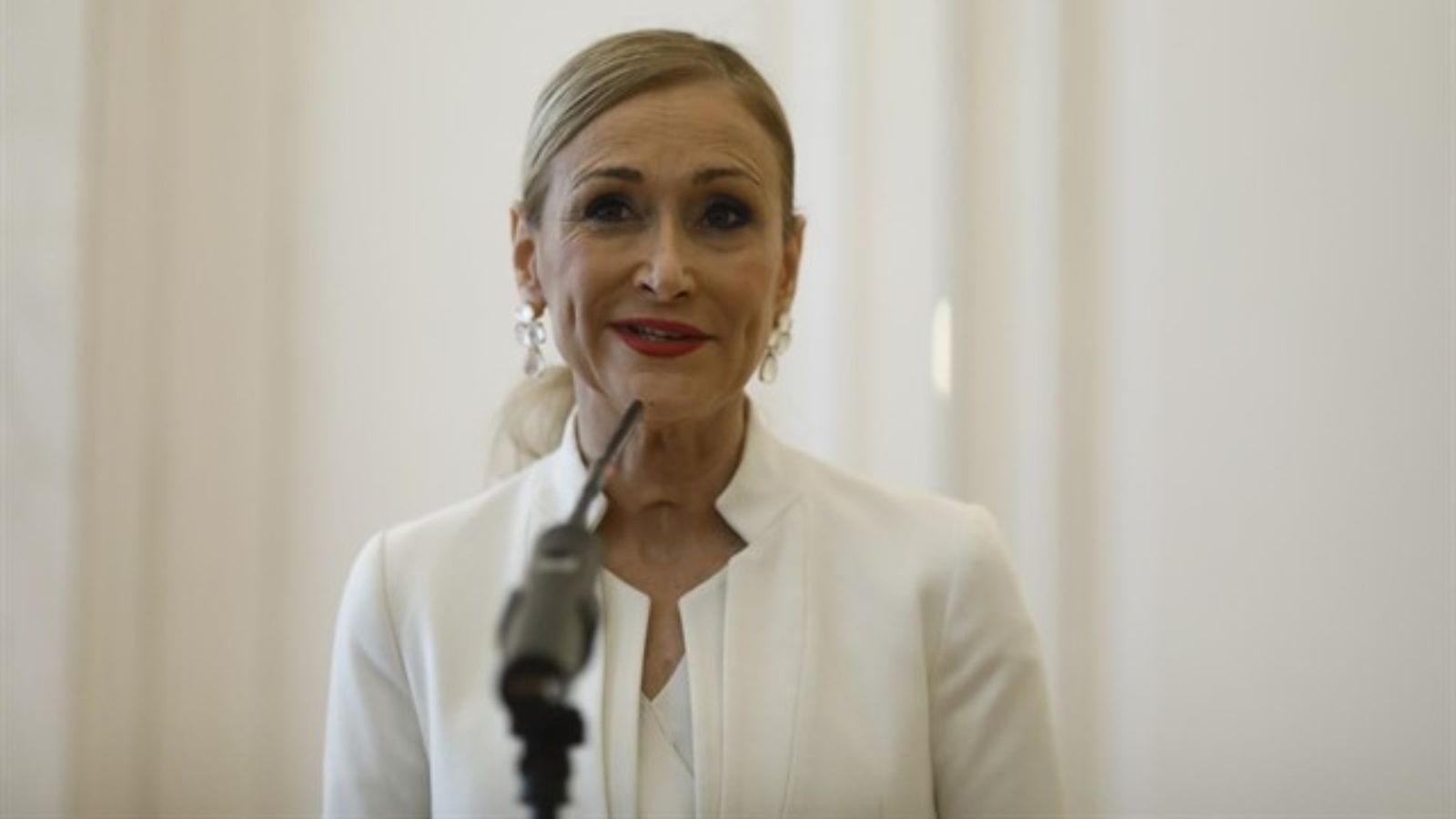 L'expresidenta de la Comunitat de Madrid, Cristina Cifuentes, en una foto d'arxiu