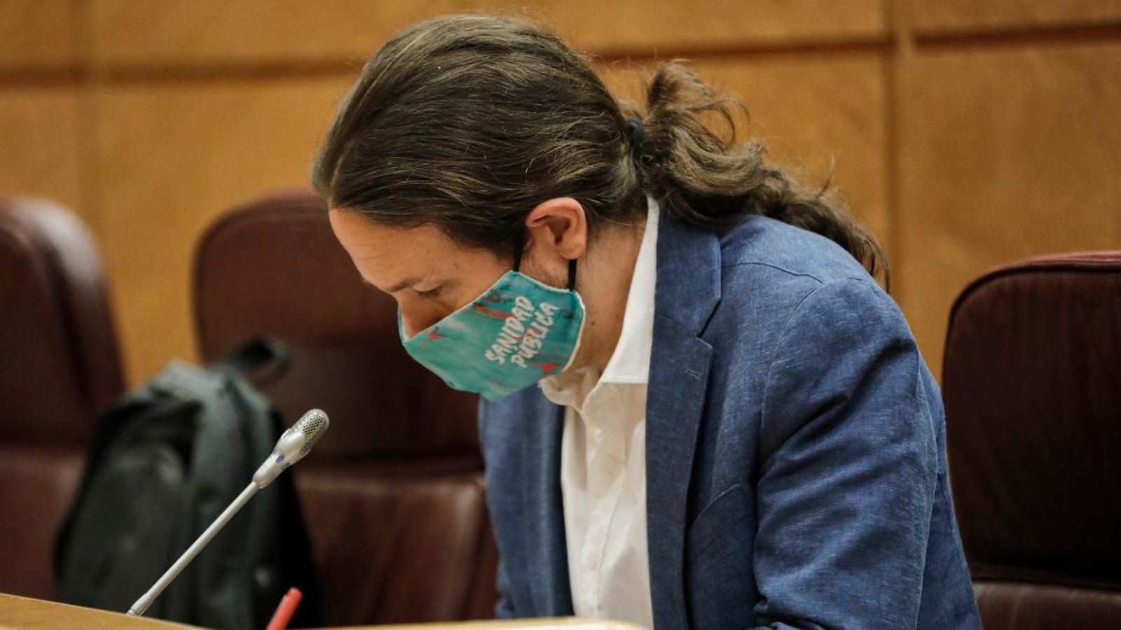 Pablo Iglesias, al Senat