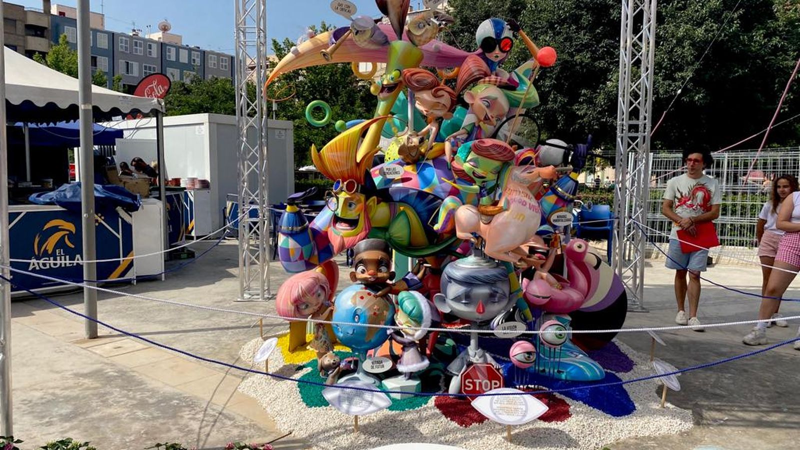 Foguera infantil Sèneca-Autobusos