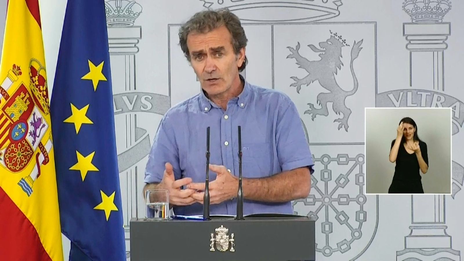 El director del Centre de Coordinació d’Emergències i Alertes Sanitàries, Fernando Simón