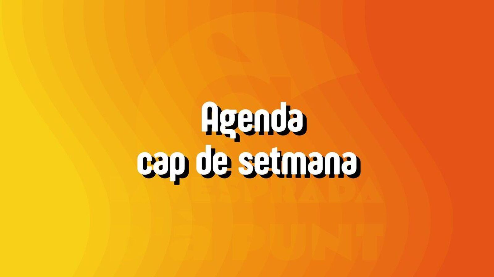 24.10.2025 | "Festes", amb Pepa Gómez | Festa i cultura per al cap de setmana 24.10.2025 | "Festes", amb Pepa Gómez | Festa i cultura per al cap de setmana