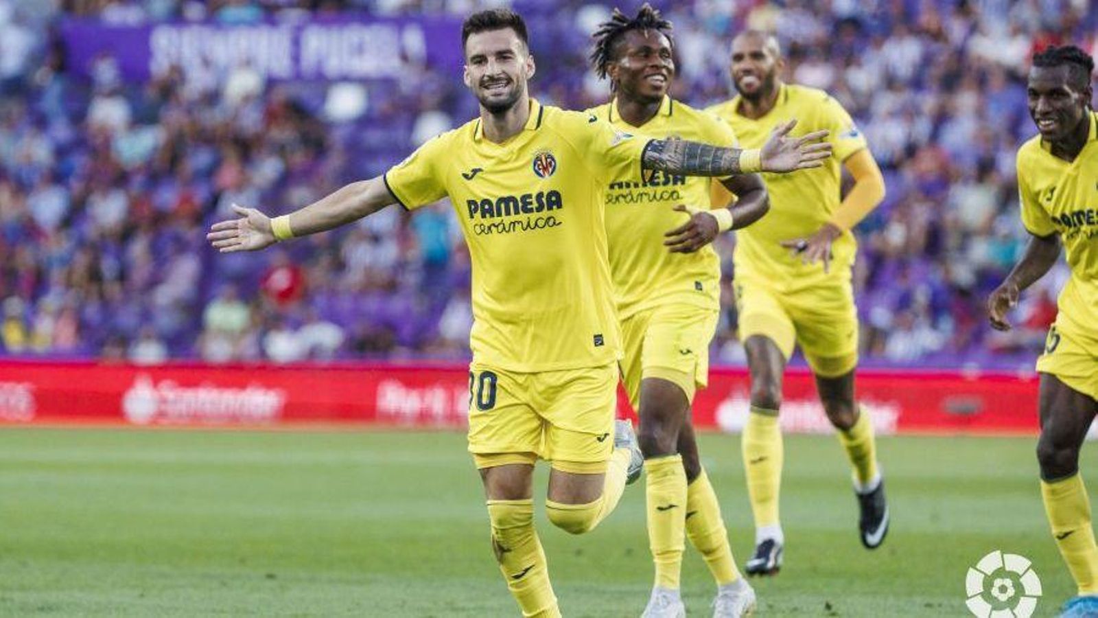 Baena celebra un dels gols Baena celebra un dels gols