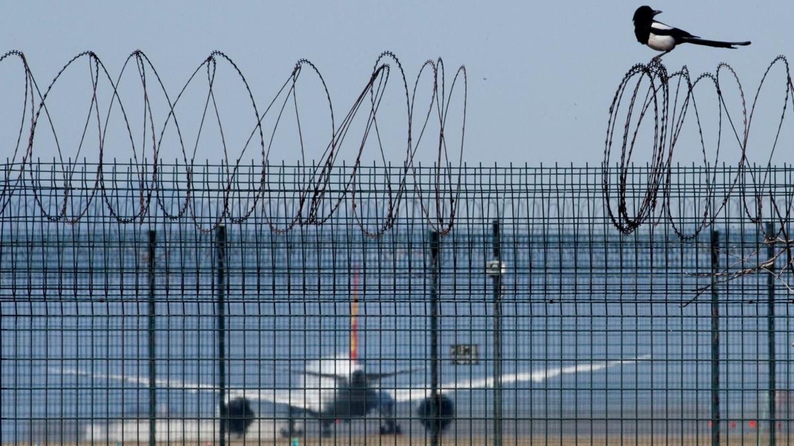 Tanca de seguretat a l'aeroport de Pekín