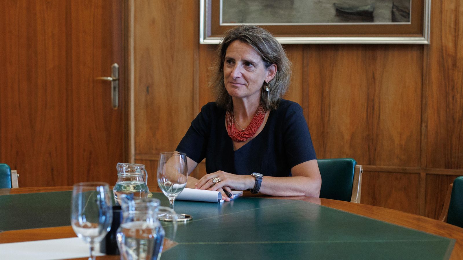 La vicepresidenta tercera del Govern i ministra per a la Transició Ecològica i el Repte Demogràfic, Teresa Ribera