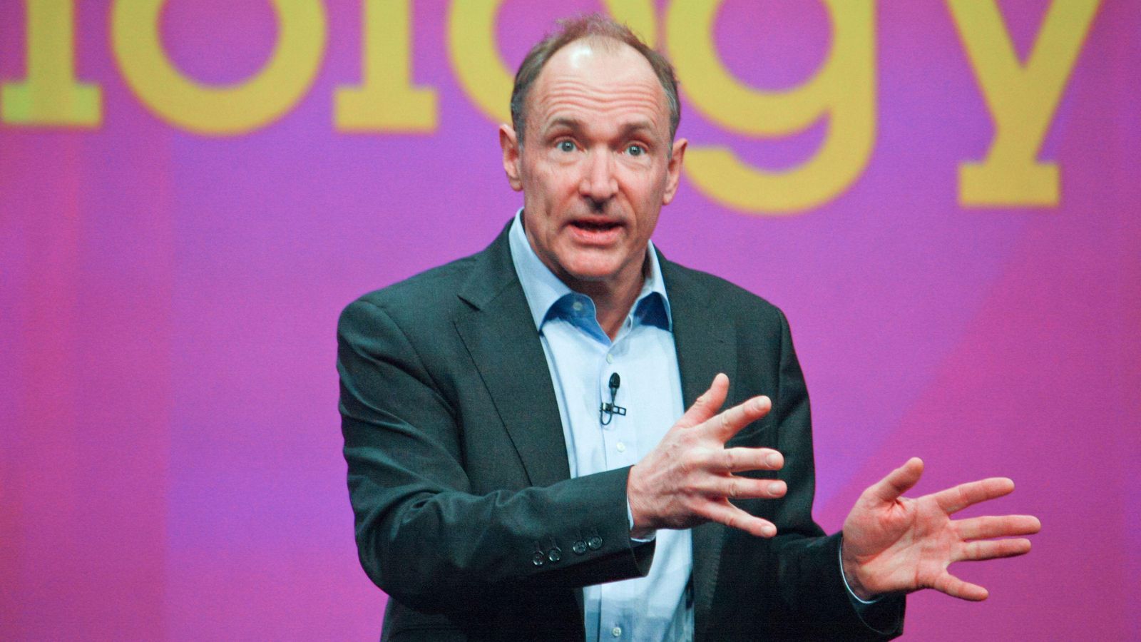 Imatge d'arxiu del creador de la World Wide Web, Tim Berners- Lee