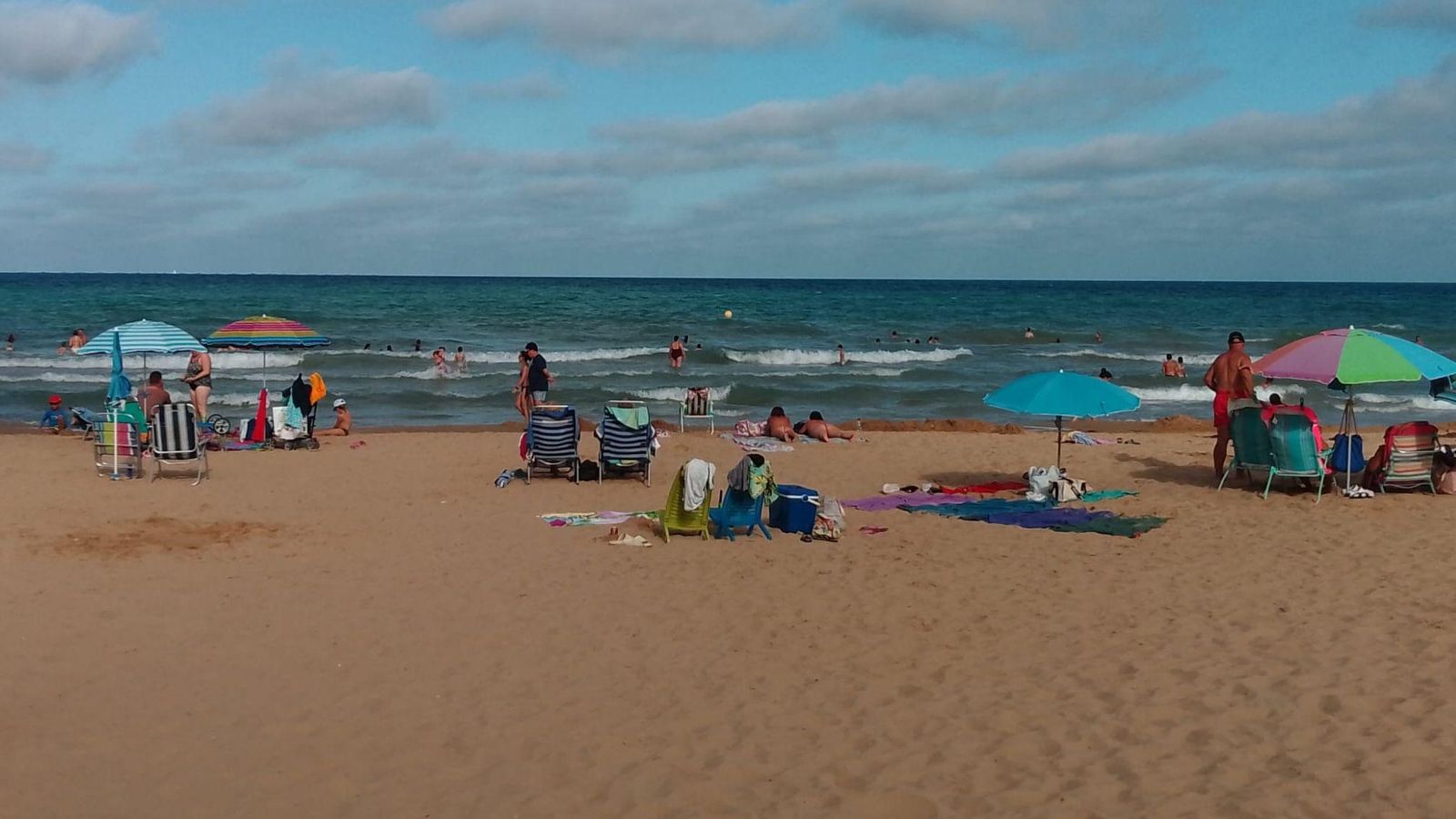La platja on han mort els dos ancians