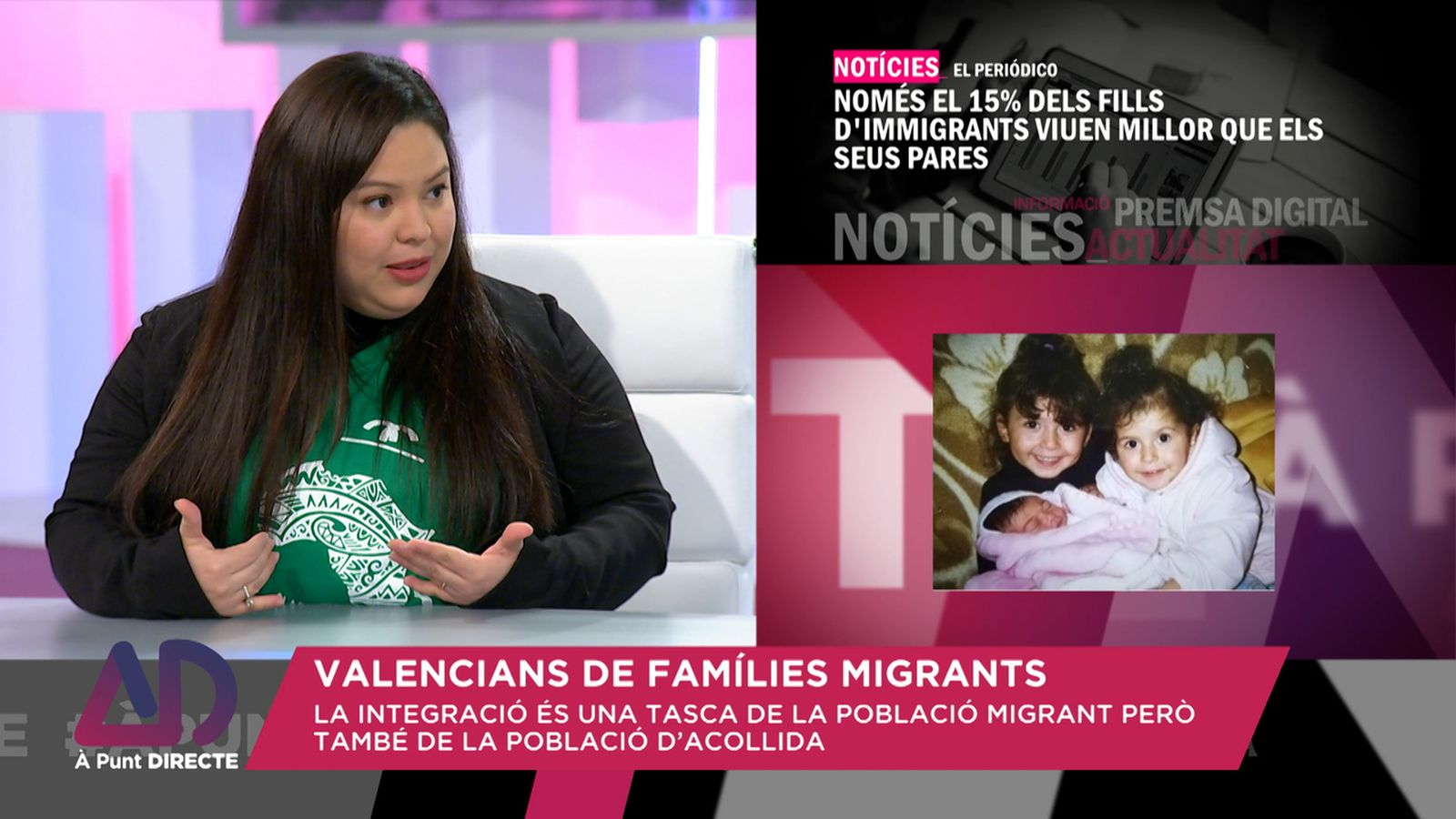 Valencians amb famílies migrants