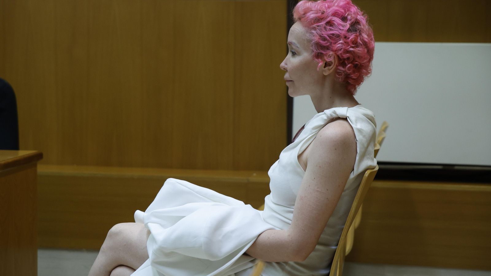 Ángela Dobrowolski durant el juí