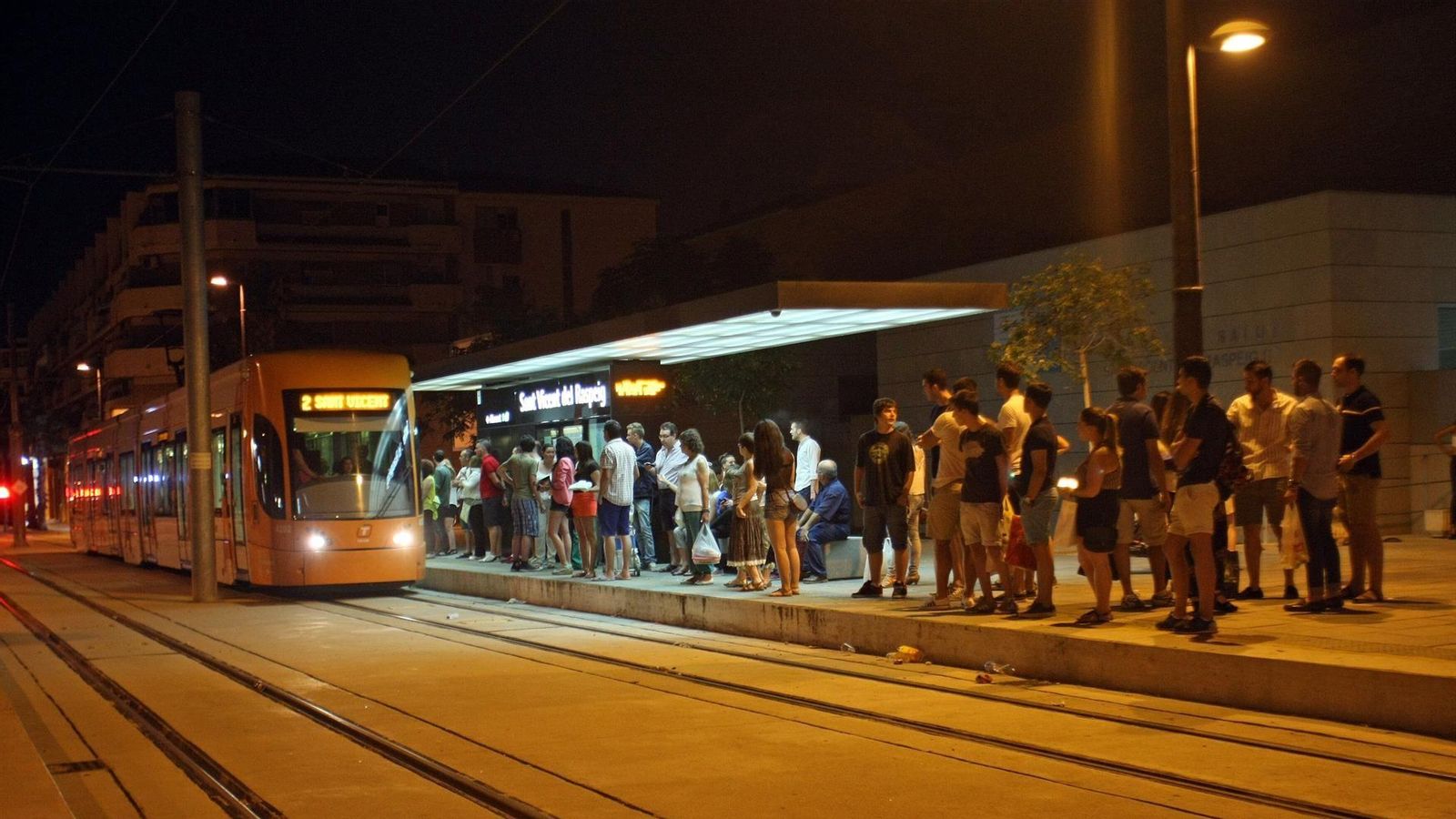 Foto d'arxiu del Tram d'Alacant