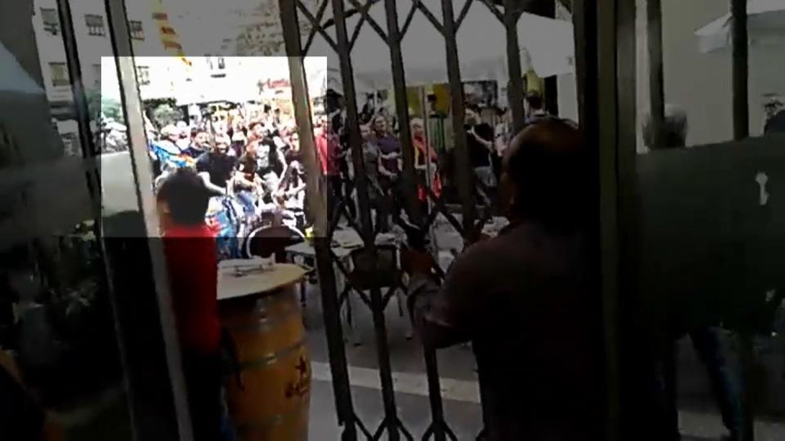 VÍDEO | Imatges exclusives de les agressions del 9 d\'Octubre
