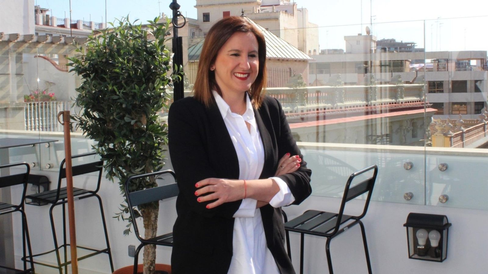 María José Català, candidata del Partit Popular a l'alcaldia de València