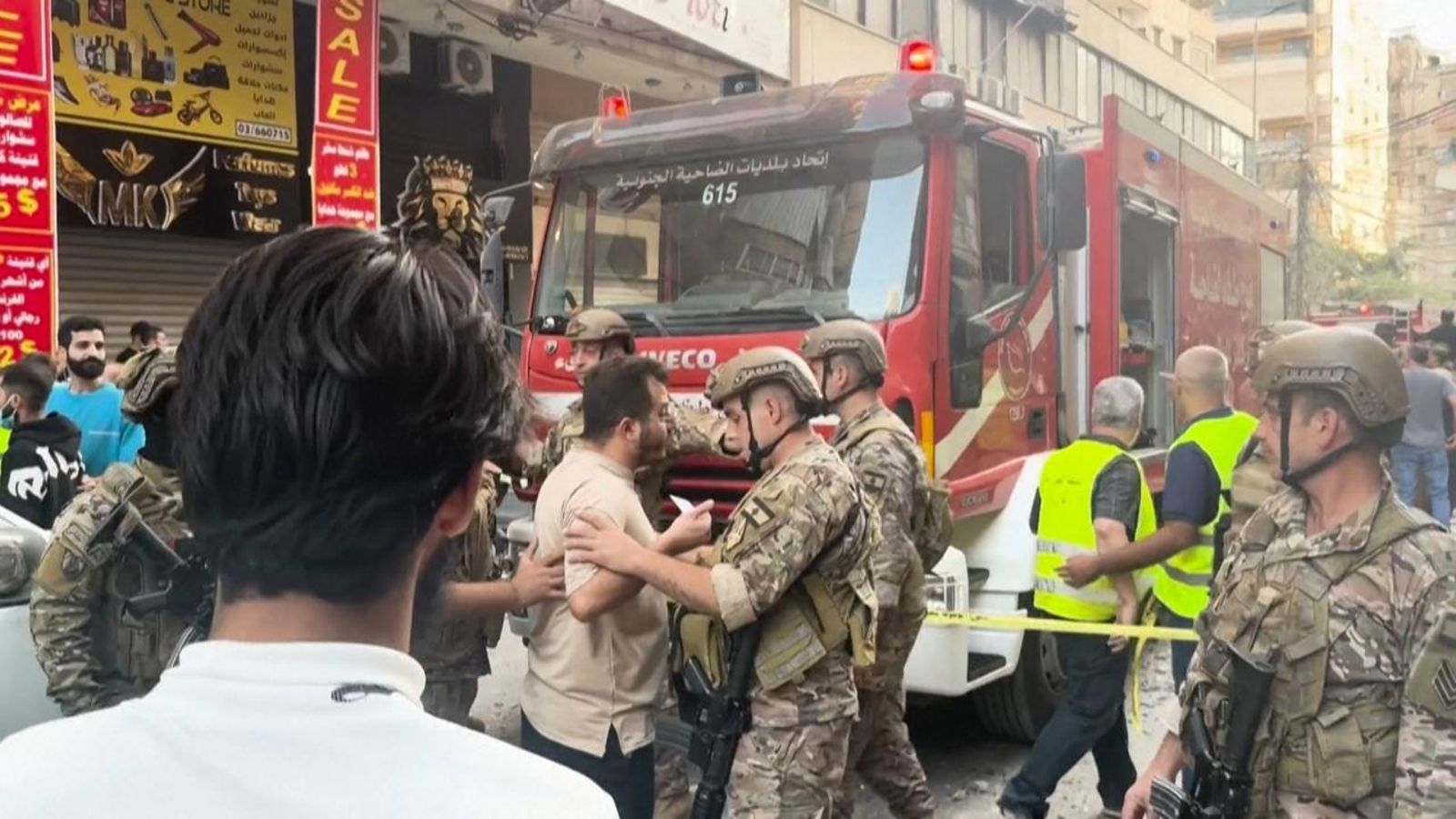 Israel bombardeja Beirut