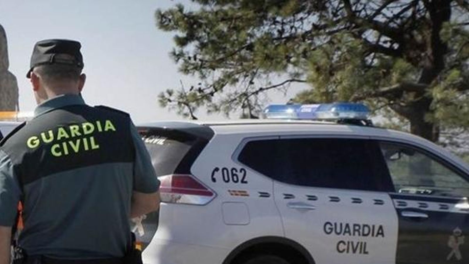 Imatge d'arxiu d'un agent de la Guàrdia Civil