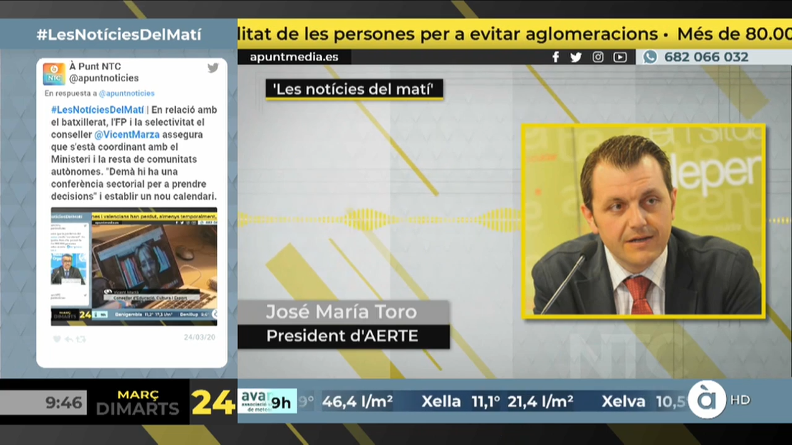 24.03.2020 | NM Entrevista a José María Toro