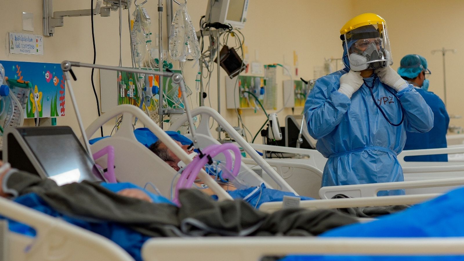 Personal mèdic de l’hospital ‘Los Ceibos’ de la ciutat de Guayaquil, Ecuador