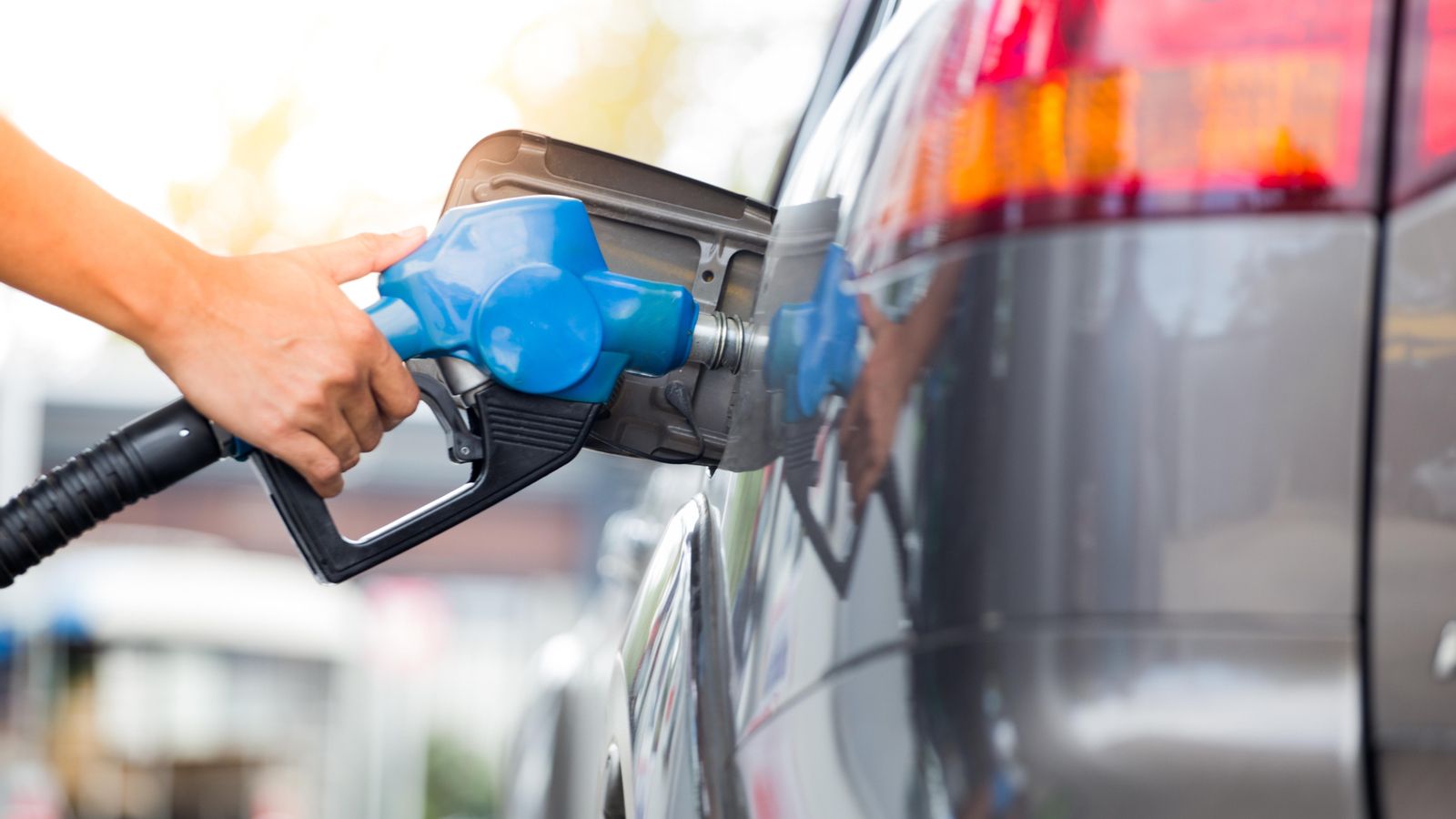 Gasolinera en una imatge d'arxiu