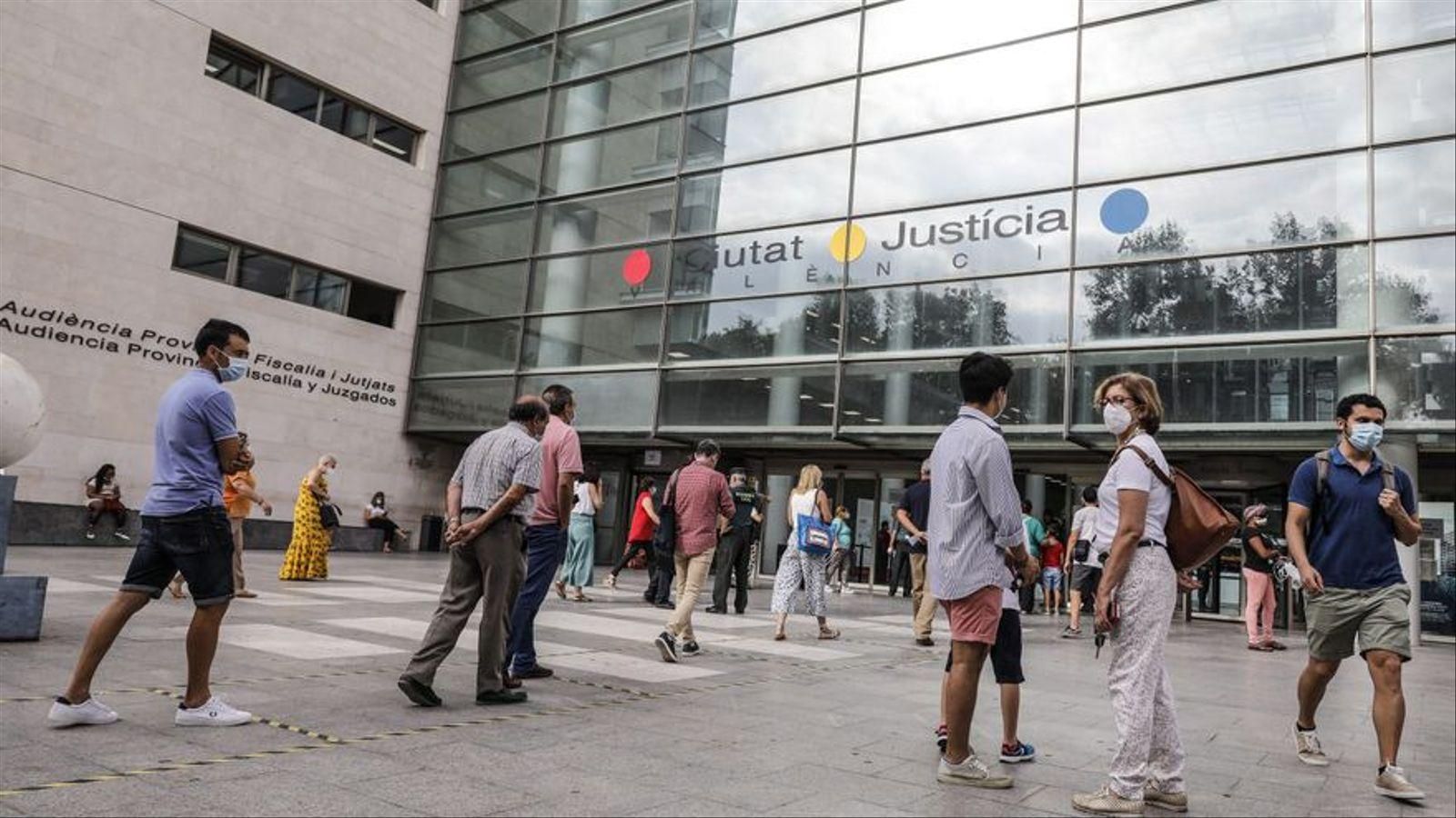 Ciutat de la Justícia de València, en una imatge d'arxiu