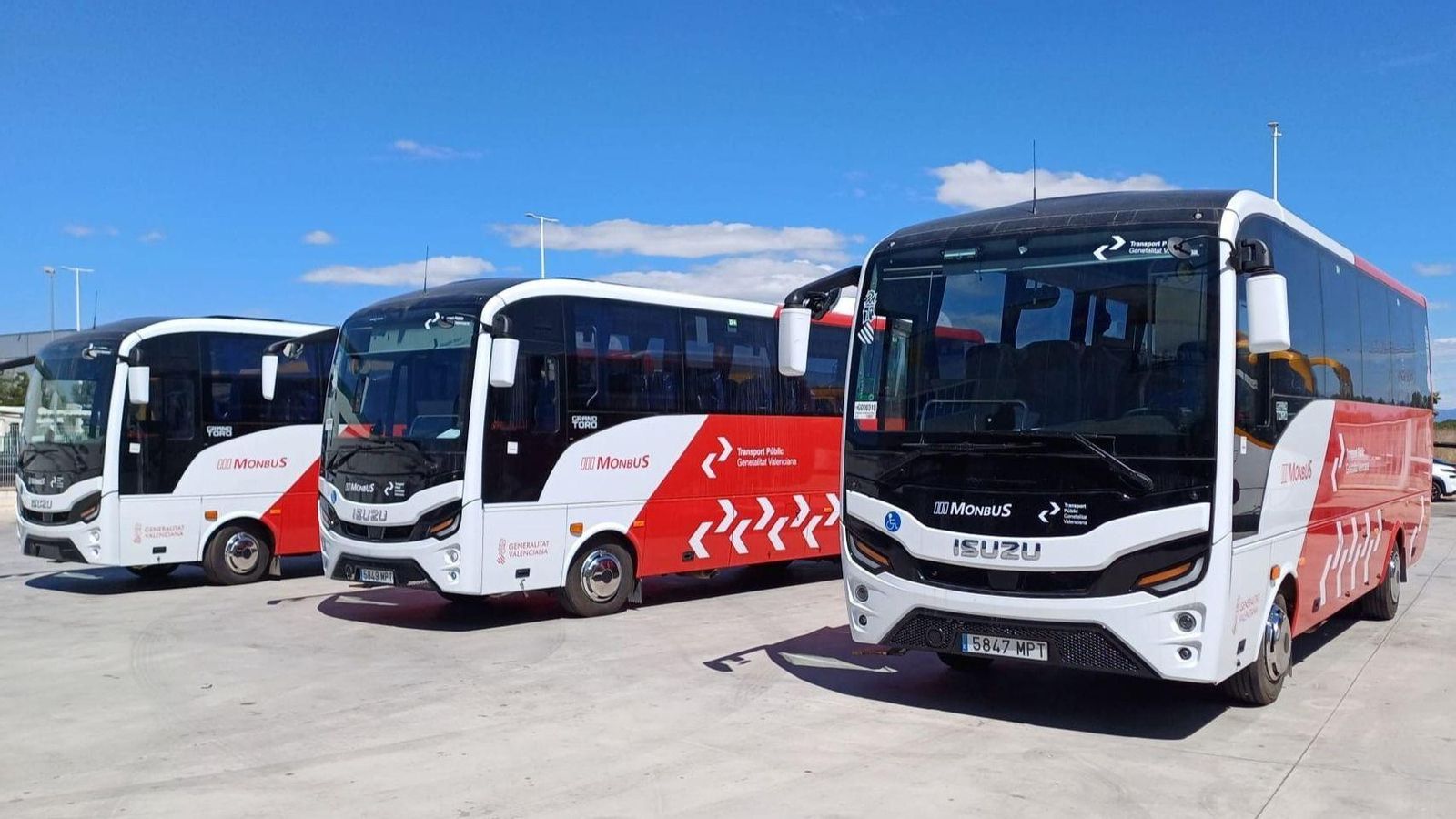 Els autobusos uniran quasi una desena de pobles amb la ciutat de Castelló de la Plana