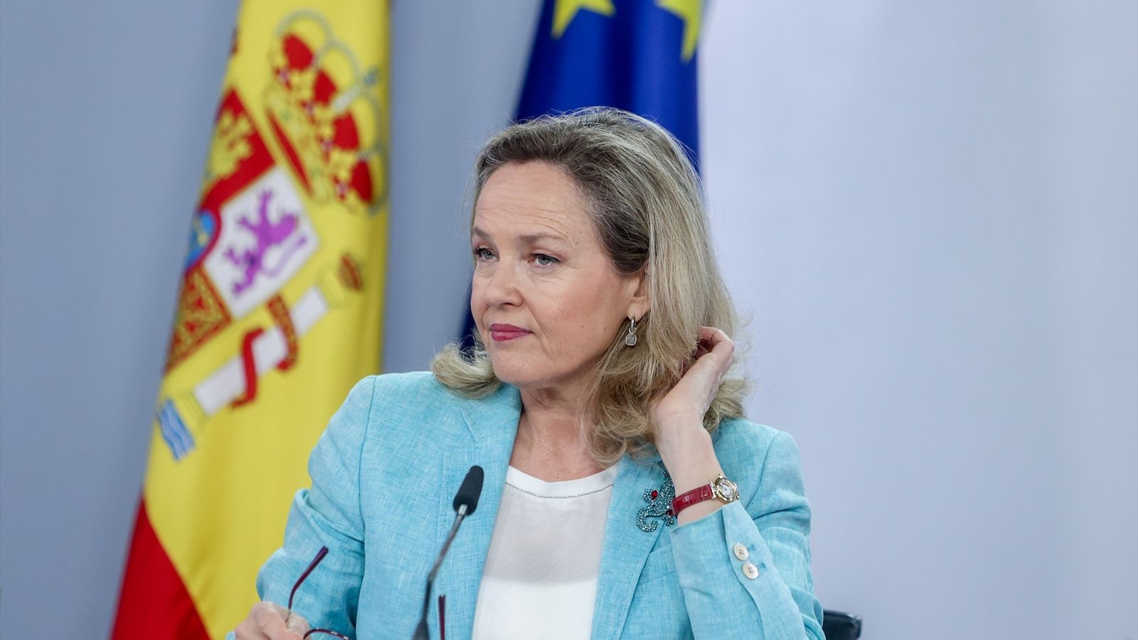 La vicepresidenta i ministra d'Economia, Nadia Calviño (arxiu)