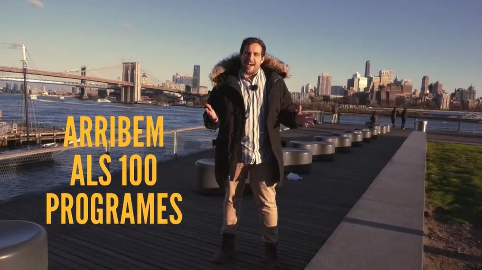 Lluis Liñana celebra els 100 programes